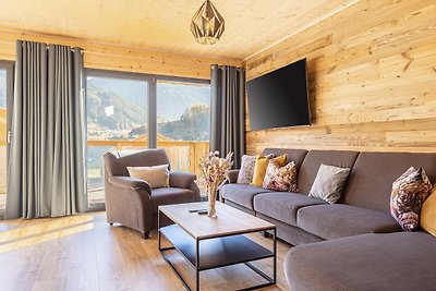 Chalet am Skilift mit Balkon und Sauna