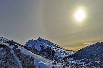 Wohnung in La Clusaz mit Pool & Sauna