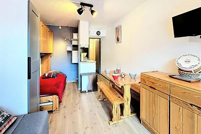 Apartment in Le Corbier mit direktem Zugang z...