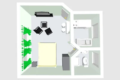 Ferienwohnung in Wiek mit Barbecue