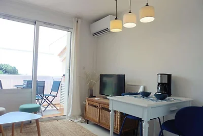 Angenehmes Studio mit Meerblick,...