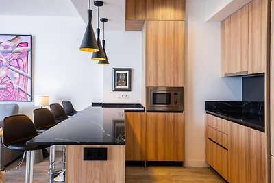 Moderno appartamento con vista mare