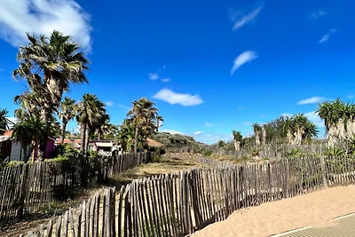 Duplex, 5 Minuten zu Fuß zum Strand