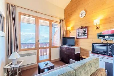 Wohnung in Montchavin mit Zugang zu den...