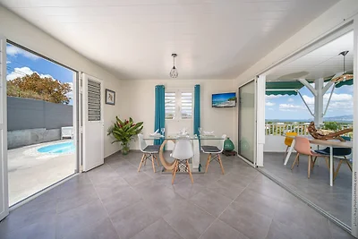 Panoramische bungalow in La Haut