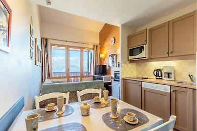 Wohnung in Montchavin mit Zugang zu den...