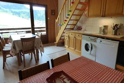 Apartment in Le Chinaillon mit Blick auf die...