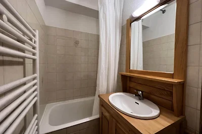 Wohnung in La Clusaz mit Bergblick