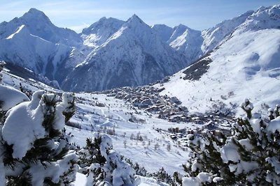 Studio in Les Deux Alpes met balkon