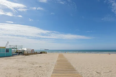 Apartment in Agde with heated pool