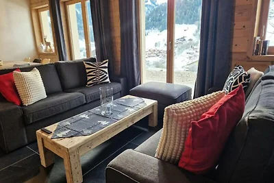 Chalet in Beaufort mit Blick auf die Alpen