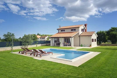 Ferienhaus in Marcana mit Pool und Meerblick