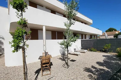 Appartamento con giardino vicino a Valras