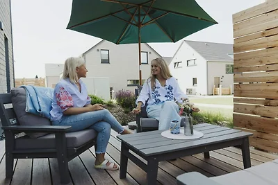 Übernachten Sie in einem freundlichen Resort