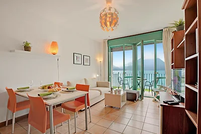 Appartement mit Seeblick auf den Luganersee