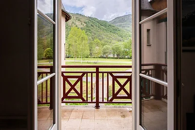 Funktionale alpine Basis für 8 Gäste