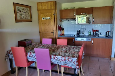 Rustig bergappartement in Morillon