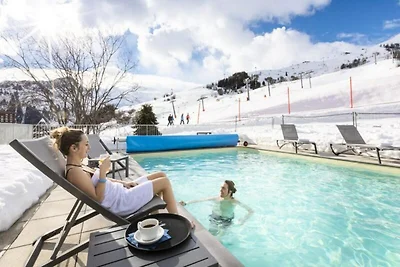 Appartement in Les Sybelles met toegang tot d...