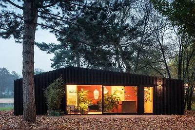 Haus mit Galerie in der Nähe von See und Wald