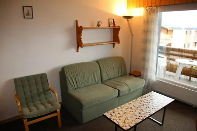 Gezellige studio in Veysonnaz met skiopslag