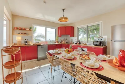 Saint-Leu Villa met uitzicht op de oceaan