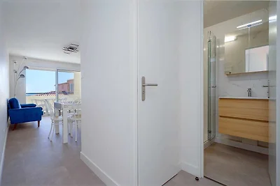 Familieappartement aan het strand in Cap...