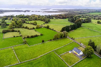 Haus nahe Lough Mask mit Gartenblick