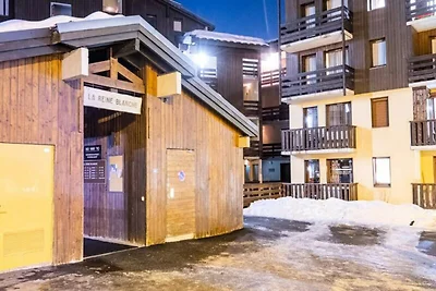 Wohnung in Val Thorens mit Pistenblick
