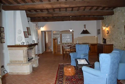 Wohnung in Asciano mit Pool