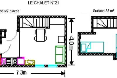 Studio für 7 Personen