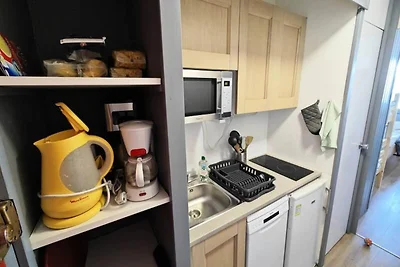 Wohnung in La Plagne mit Blick auf den Mont...