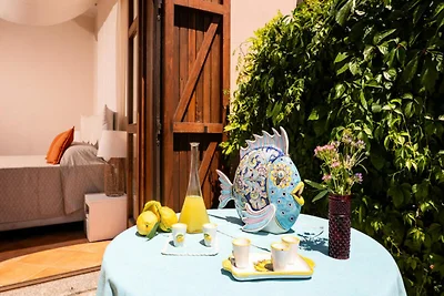 Villa in Ravello mit Zitronenhain