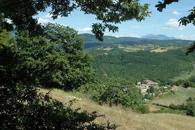 Appartement in Apecchio met zwembad