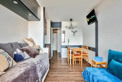 Wohnung in Alpe d'Huez mit Bergblick