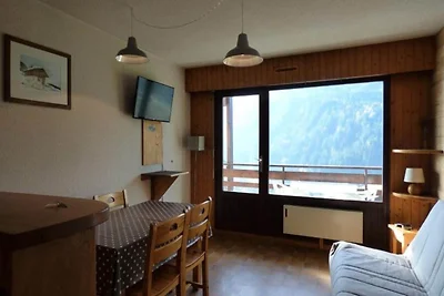 Studio in Grand-Bornand mit Bergblick