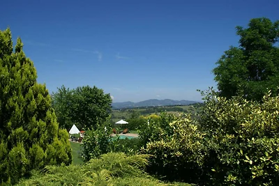 Spaziosa casa vacanze a Montone con piscina