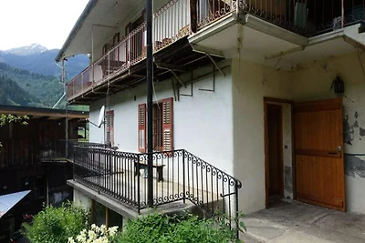 Wohnung in Arêches-Beaufort mit Bergblick