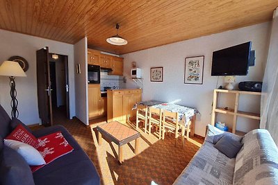 Apartment in Les Deux Alpes mit Balkon