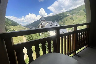 Apartment in Les Deux Alpes mit Blick auf die...