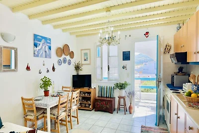 Haus auf Mykonos mit Aussicht