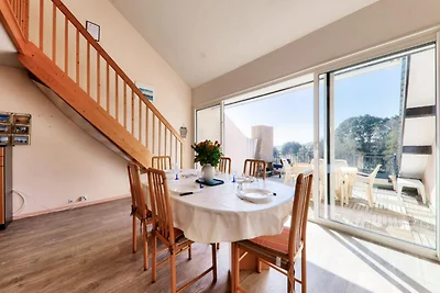 Apartment in Arzon mit Blick auf den Strand v...