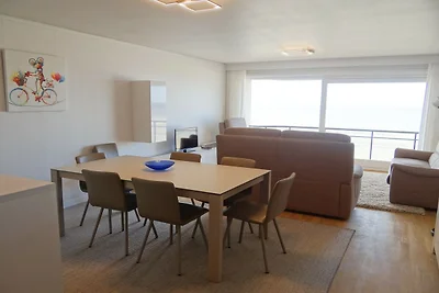 Wohnung in Nieuwpoort mit Meerblick