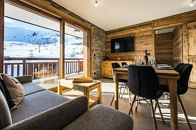 Wohnung in der Nähe der Marmotte-Piste mit di...