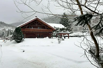 Magnifico chalet in legno con sauna
