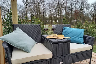 Leuke Tiny Home gelegen naast een eigen