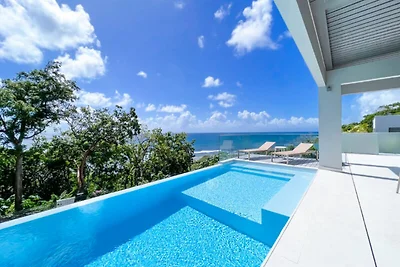 Villa a Saint-François con piscina a sfioro