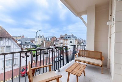 Appartement 4 personen met balkon 500m van he...