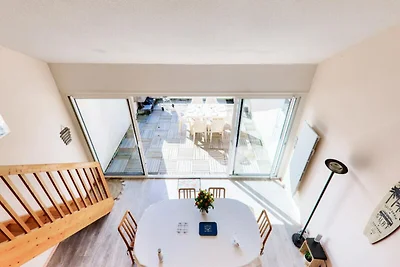 Apartment in Arzon mit Blick auf den Strand v...