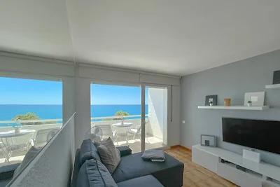Strandpoort in Pineda de Mar