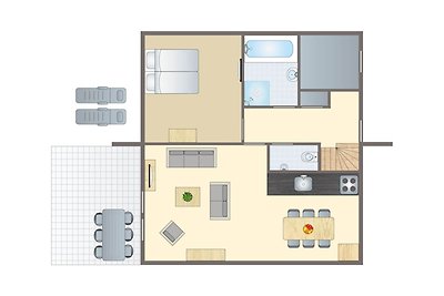 Ferienhaus mit Sauna, 18 km. aus Tilburg